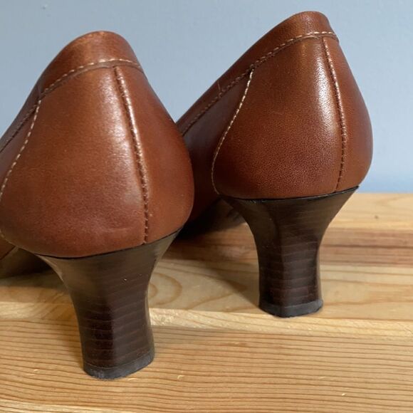 Anne Klein iflex Feller Square Toe Heel Sz 7.5 - Picture 4 of 6